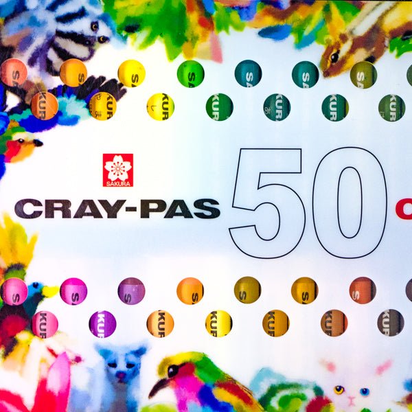 金曜日の文具（第７回／サクラクレパスのクレパス太巻５０色セット） - 八文字屋OnlineStore