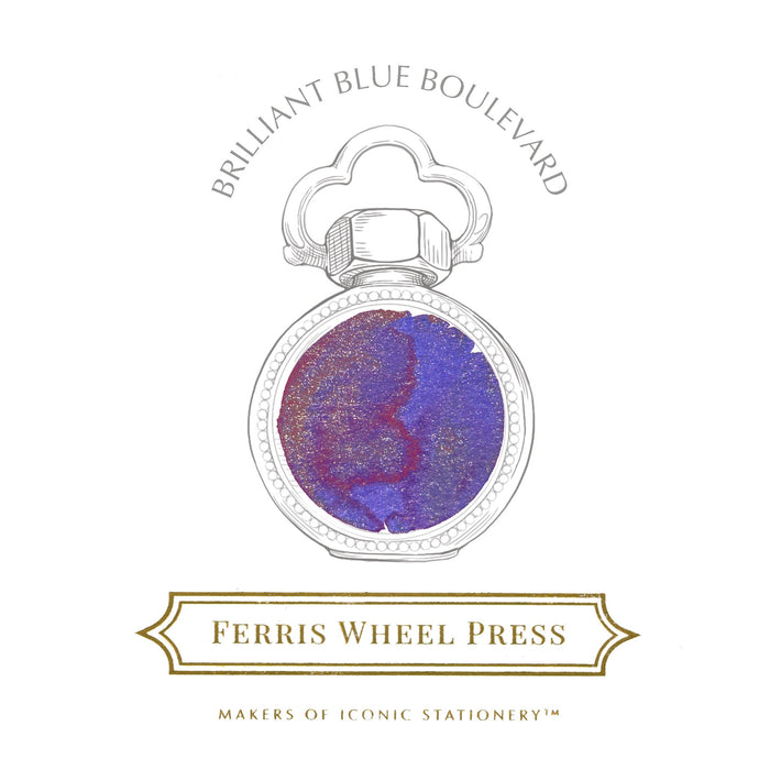 Festival of Lights Collection Brilliant Blue Boulevard The Ink Pot - 八文字屋OnlineStore