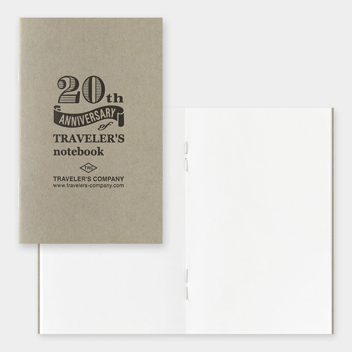 TRAVELER’S notebook Card Size 20th Anniversary Set Black - 八文字屋OnlineStore