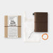 TRAVELER’S notebook Card Size 20th Anniversary Set Brown - 八文字屋OnlineStore
