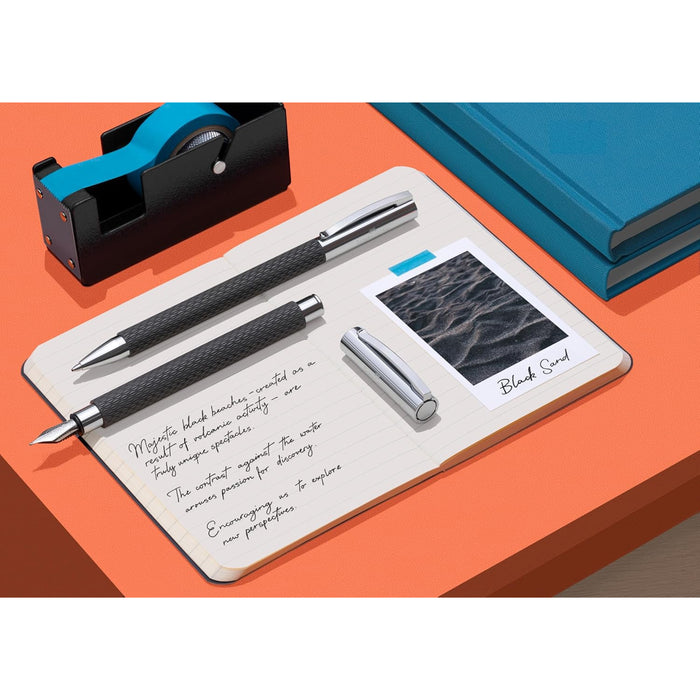 アンビション オプアート ブラックサンド ボールペン - 八文字屋OnlineStore