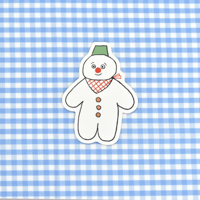 Nico-Recipe ステッカー NICOGURUMI 雪だるま