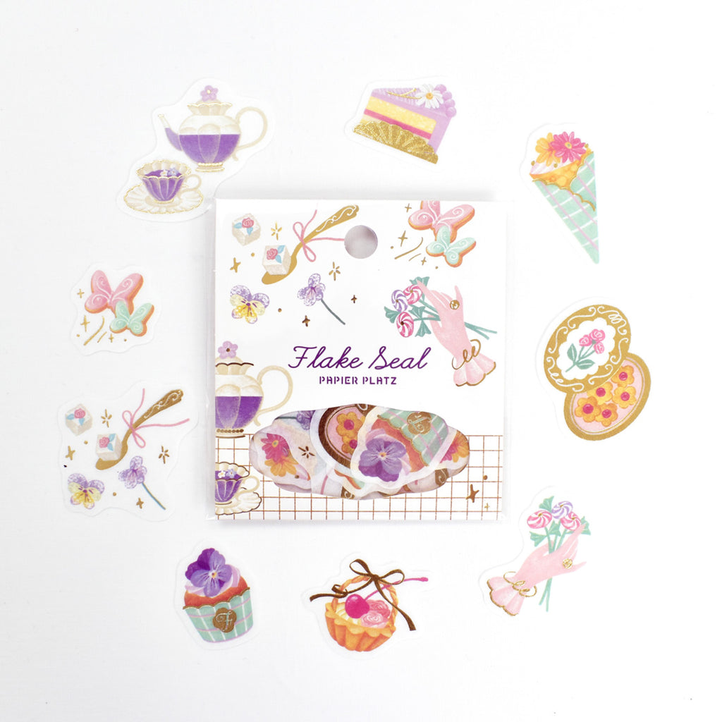 ア・ラ・カル堂 フレークシール Fleur et Sweets - Le Jardin