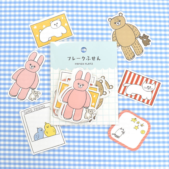 Nico-Recipe フレーク付箋 nico animals