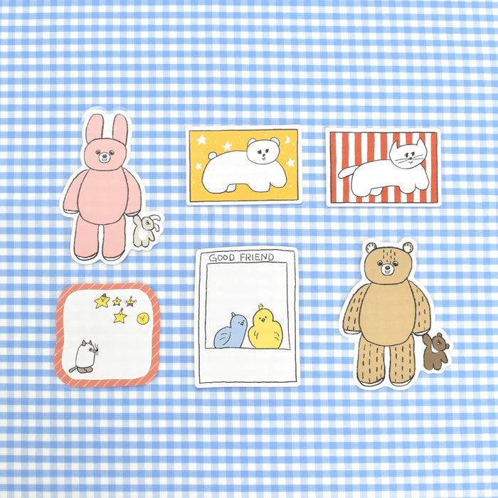 Nico-Recipe フレーク付箋 nico animals