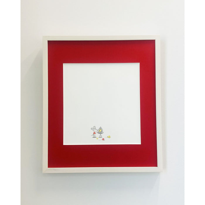 【額装画】『ねずみくんのクリスマス』3ページより - 八文字屋OnlineStore