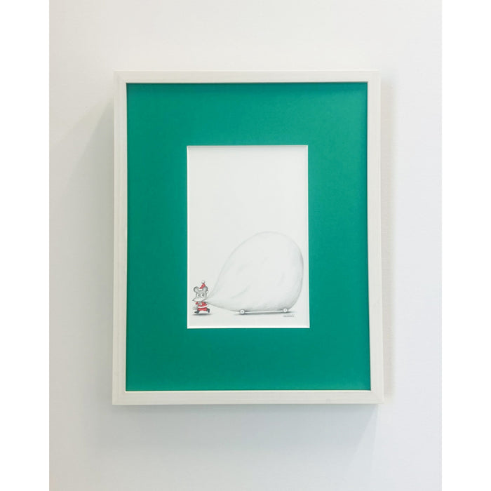 【額装画】ねずみくんのチョッキ サンタねずみくん - 八文字屋OnlineStore