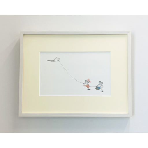 【額装画】ねずみくんのチョッキ ねずみくんとたこあげ - 八文字屋OnlineStore