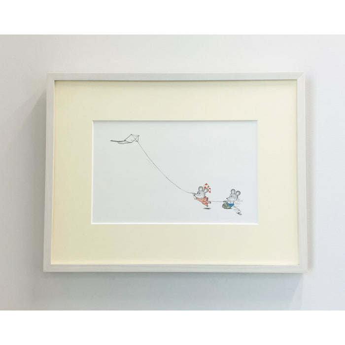 【額装画】ねずみくんのチョッキ ねずみくんとたこあげ - 八文字屋OnlineStore