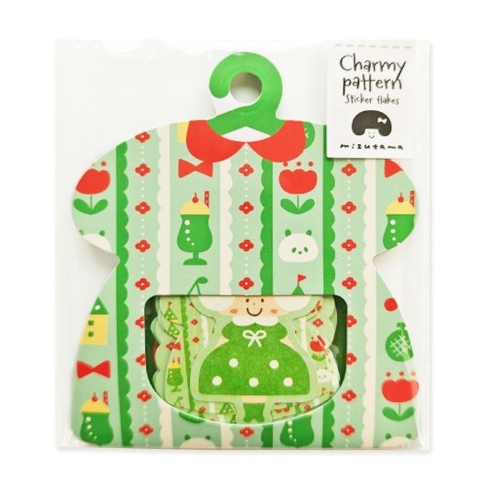 mizutama Charmy pattern フレークシール