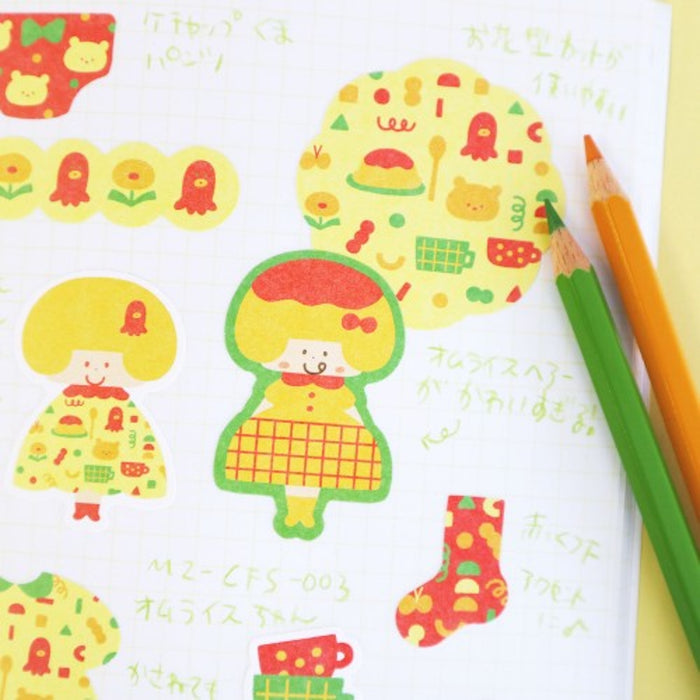 mizutama Charmy pattern フレークシール