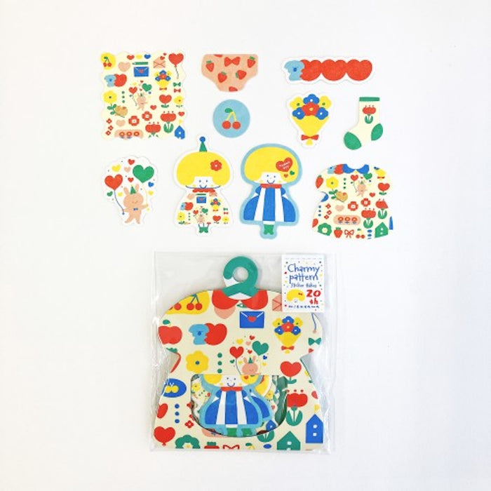 mizutama Charmy pattern フレークシール