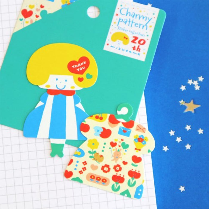 mizutama Charmy pattern ステッカーセット