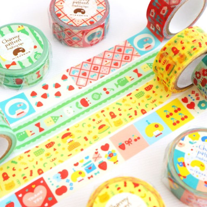 mizutama Charmy pattern マスキングテープ