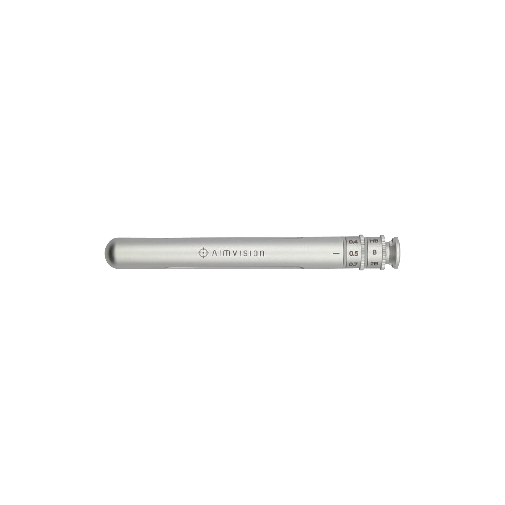 KAYOU+ AIMVISION シャープ芯ケース Alloy Silver | 八文字屋OnlineStore