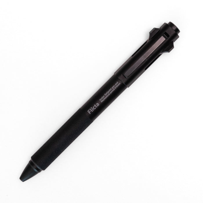 KAYOU+ Flicta Standard 4+1 Multi Function Pen Night Black - 八文字屋OnlineStore
