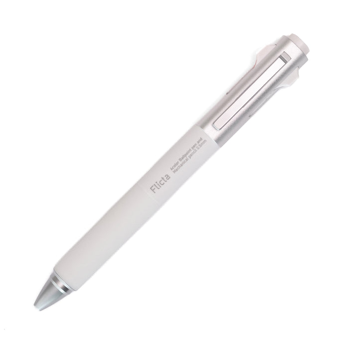 KAYOU+ Flicta Standard 4+1 Multi Function Pen Brilliant White - 八文字屋OnlineStore