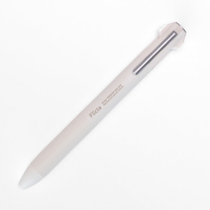 KAYOU+ Flicta Basic 4+1 Multi Function Pen Natuaral Ivory - 八文字屋OnlineStore