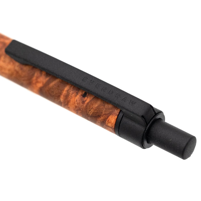 銘木 花梨瘤 EVERDRAW 0.5mm マットブラック - 八文字屋OnlineStore