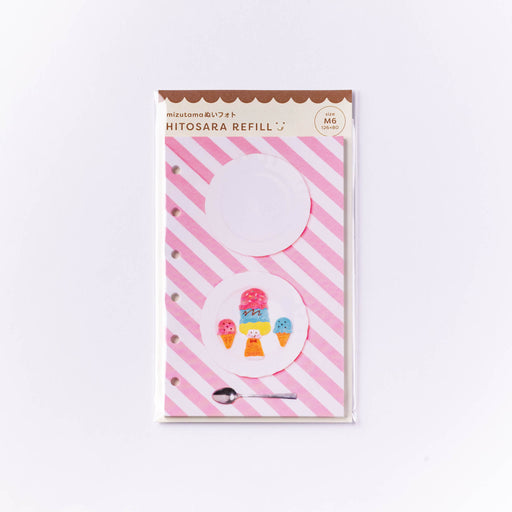 mizutama ぬいフォト ひとさらリフィル ミニ6 アイス - 八文字屋OnlineStore