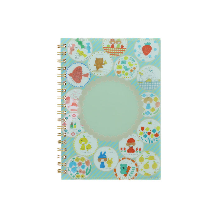 mizutama×サンスター文具 第4弾 ポケットリングノート ミントグリーン