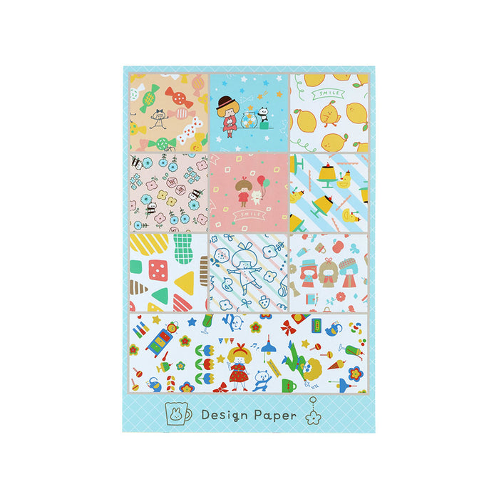 mizutama×サンスター文具 第4弾 ミニ封筒テンプレートセット ミントグリーン