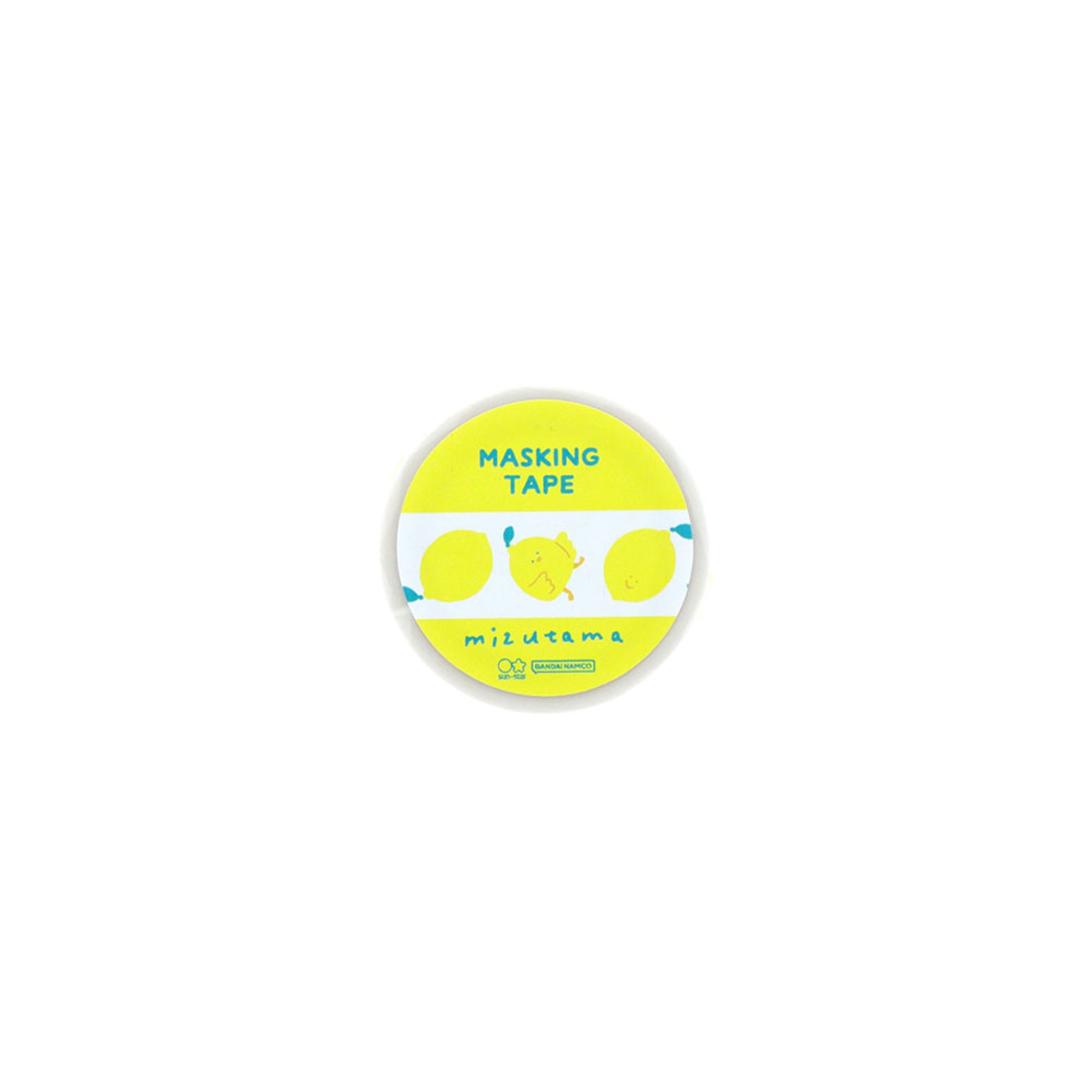 mizutama×サンスター文具 第4弾 マスキングテープ イエロー | 八文字屋