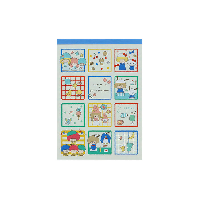 mizutama×サンリオキャラクターズ 第2弾 メモ B7 しかく - 八文字屋OnlineStore
