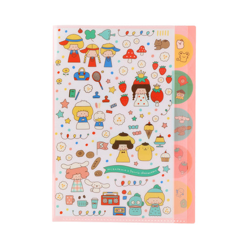 mizutama×サンリオキャラクターズ 第2弾 ダイカットクリアファイル5P ミックス - 八文字屋OnlineStore