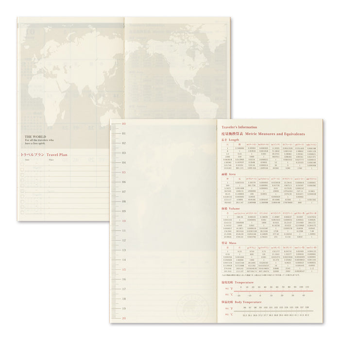TRAVELER’S notebook 2027 Monthly (Regular Size)