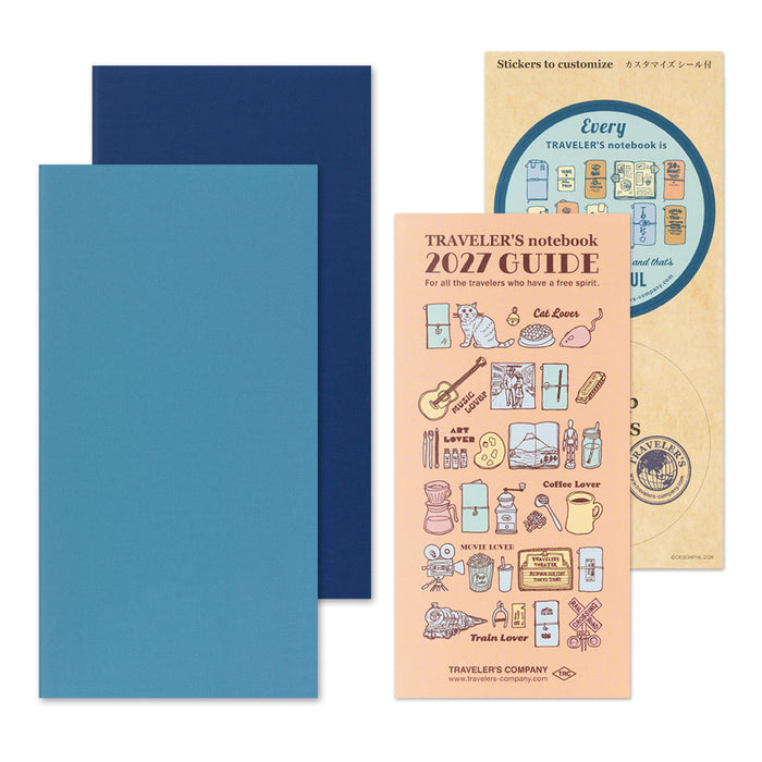 TRAVELER’S notebook 2027 Weekly + Memo (Regular Size)