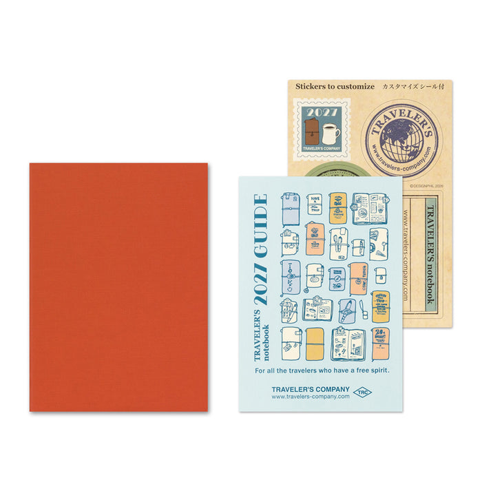 TRAVELER’S notebook 2027 Monthly (Passport Size)