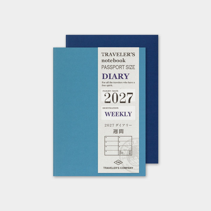 TRAVELER’S notebook 2027 Weekly (Passport Size)