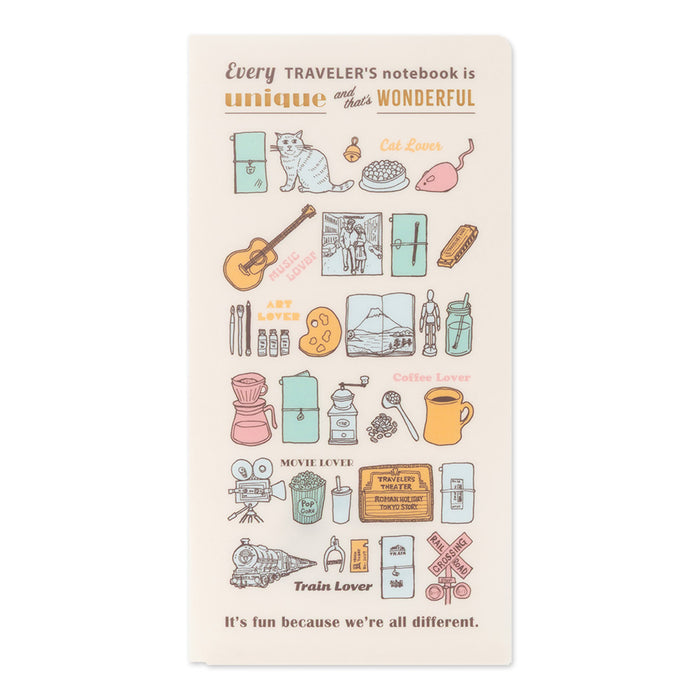 TRAVELER’S notebook Clear Folder 2027 (Regular Size)