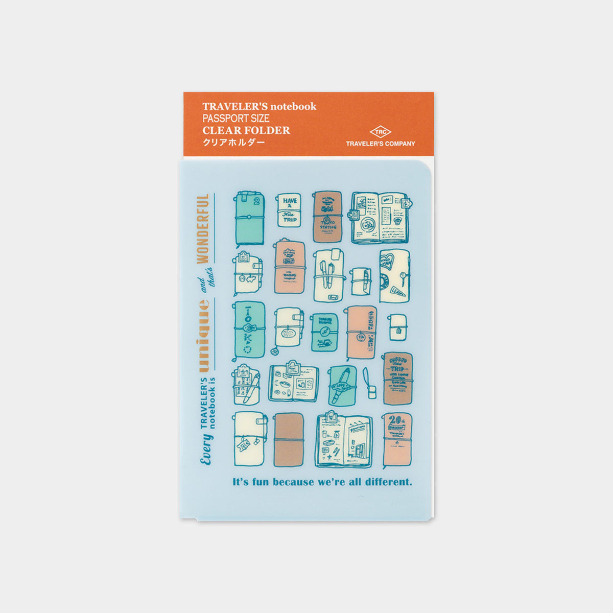 TRAVELER'S notebook Clear Folder 2027 (Passport size) | 八文字屋