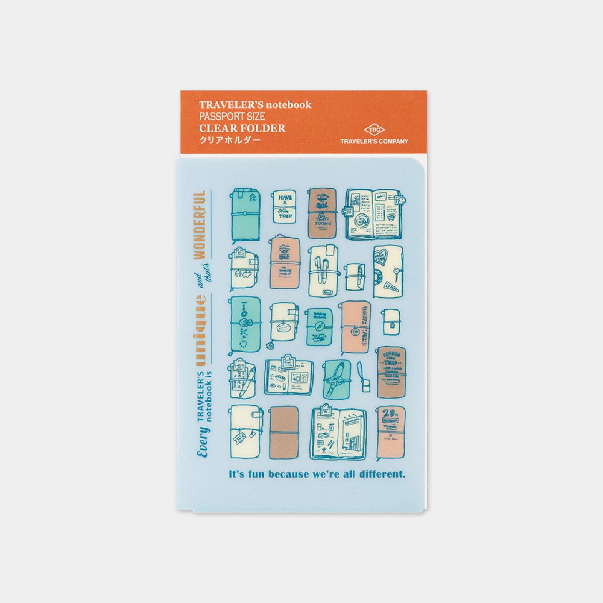 TRAVELER'S notebook Clear Folder 2027 (Passport size) | 八文字屋