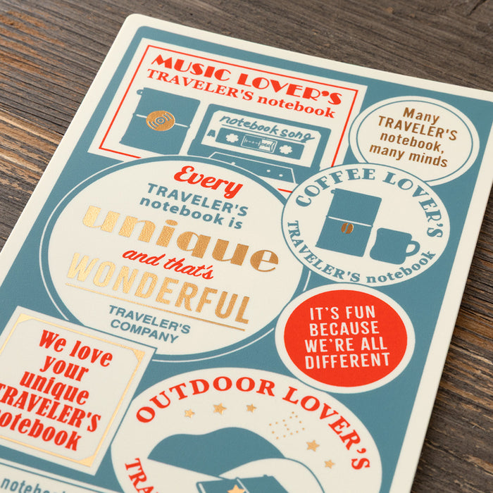 TRAVELER’S notebook Plastic Sheet 2027 (Regular Size)