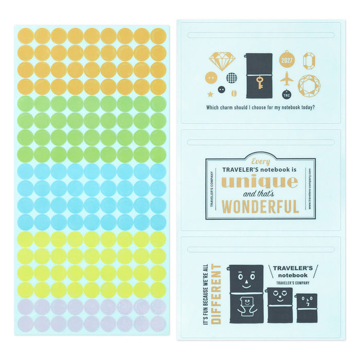 TRAVELER’S notebook Customized Sticker Set for Diary 2027