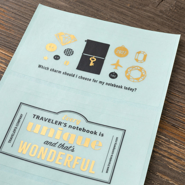 TRAVELER’S notebook Customized Sticker Set for Diary 2027