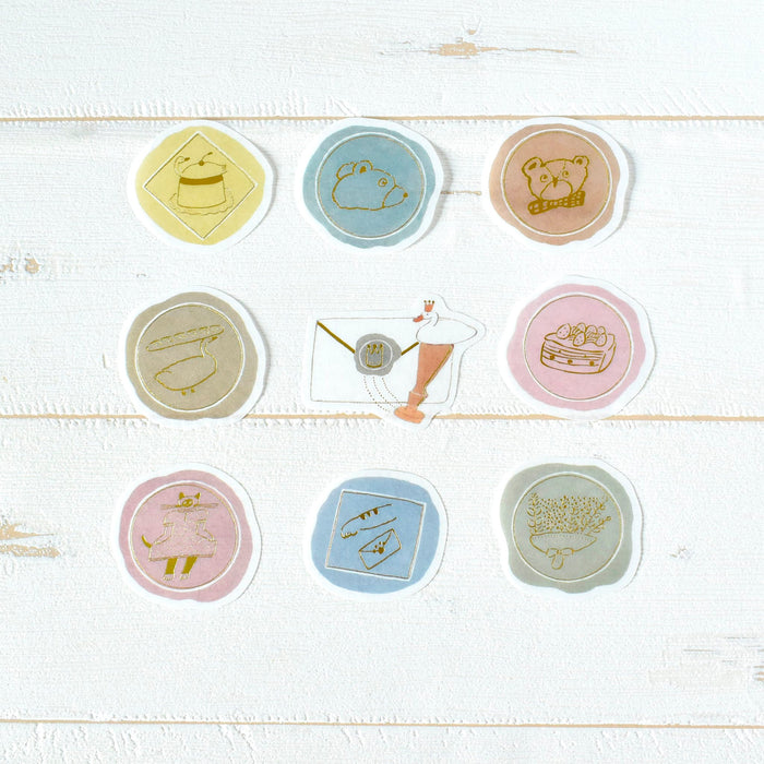 トビマツショウイチロウ 金箔入りフレークシール - 八文字屋OnlineStore