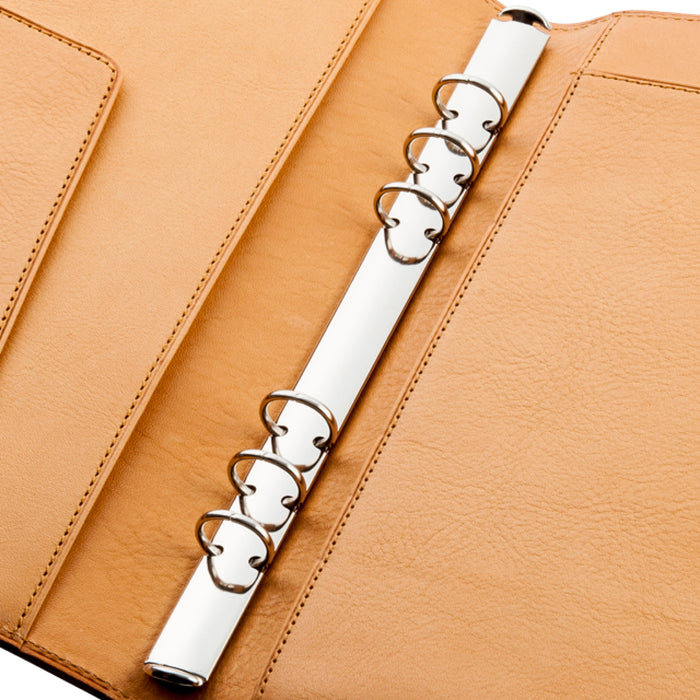 ミネルバボックス A5サイズ システム手帳 6穴16mm ナチュラル - 八文字屋OnlineStore