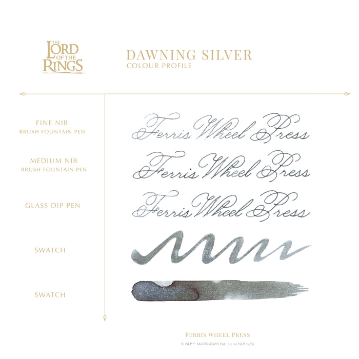 The Lord of the Rings Collection Dawning Silver The  Ink Pot - 八文字屋OnlineStore