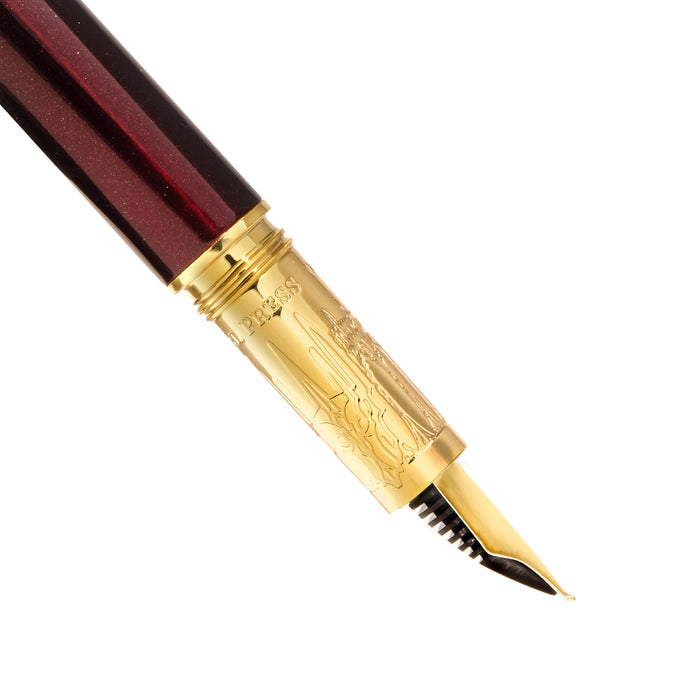 The Bijou Fountain Pen & 28ml Ink Set The Lord of the Rings Sauron - 八文字屋OnlineStore
