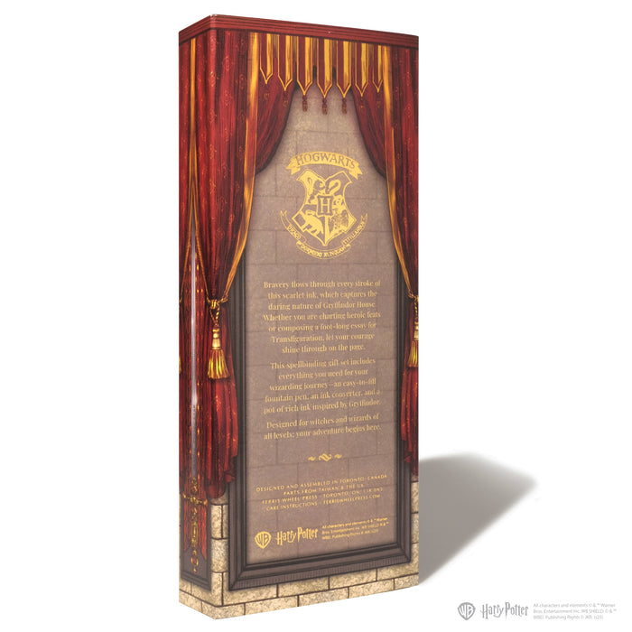 Carousel Fountain Pen & 10ml Ink Set Harry Potter Houses of Hogwarts Gryffindor House - 八文字屋OnlineStore