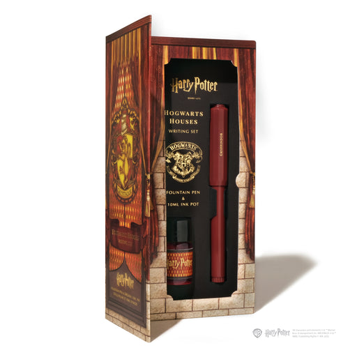 Carousel Fountain Pen & 10ml Ink Set Harry Potter Houses of Hogwarts Gryffindor House - 八文字屋OnlineStore