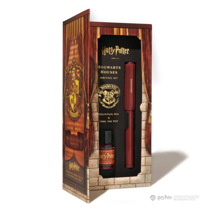 Carousel Fountain Pen & 10ml Ink Set Harry Potter Houses of Hogwarts Gryffindor House - 八文字屋OnlineStore