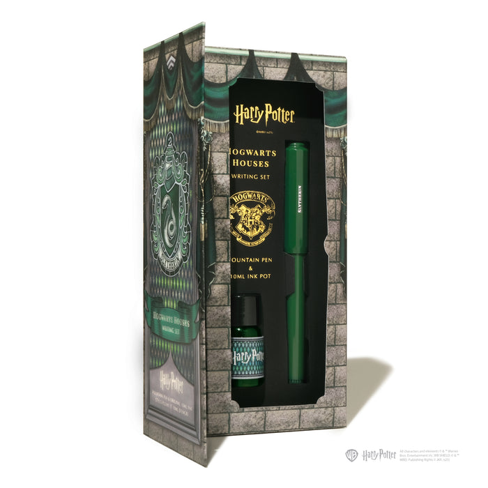 Carousel Fountain Pen & 10ml Ink Set Harry Potter Houses of Hogwarts Slytherin House - 八文字屋OnlineStore