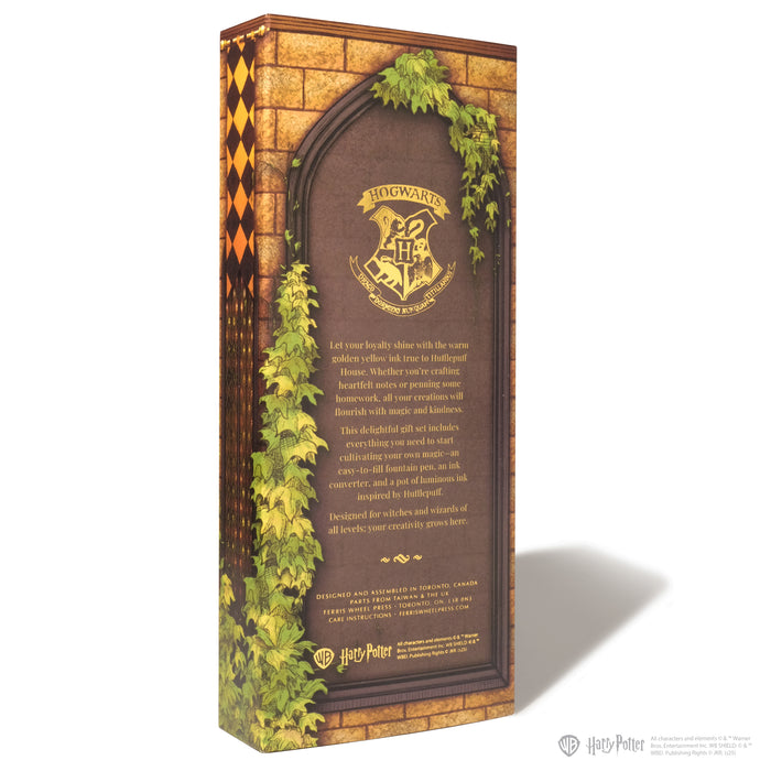Carousel Fountain Pen & 10ml Ink Set Harry Potter Houses of Hogwarts Hufflepuff House - 八文字屋OnlineStore