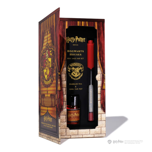 Dabbler Pen & 10ml Ink Set Harry Potter Houses of Hogwarts Gryffindor House - 八文字屋OnlineStore