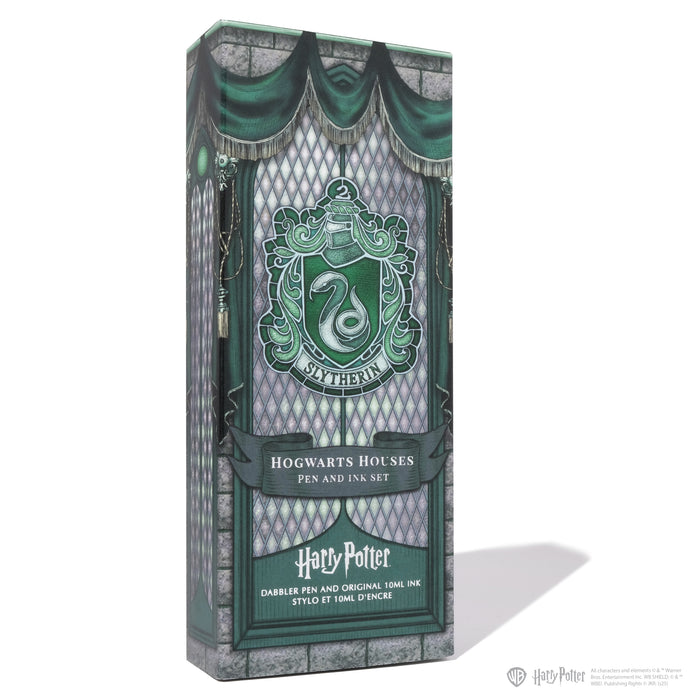 Dabbler Pen & 10ml Ink Set Harry Potter Houses of Hogwarts Slytherin House - 八文字屋OnlineStore